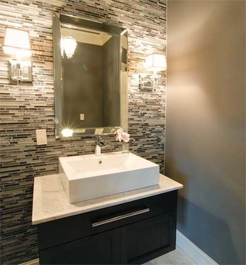Más ideas para decorar el baño de visitas
