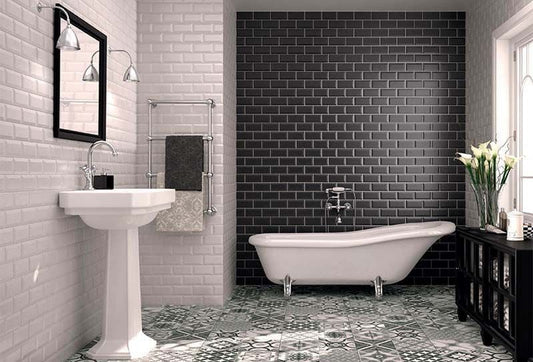 Tendencia en decoración de baños: azulejos tipo Metro