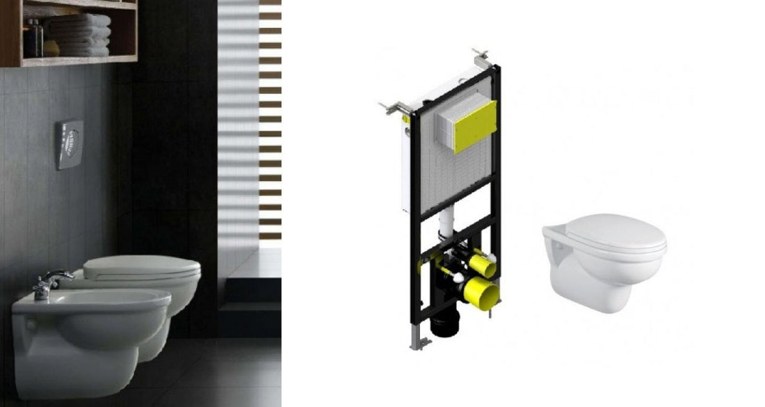 Juego de sanitario Niza, ideal para baños para restaurantes