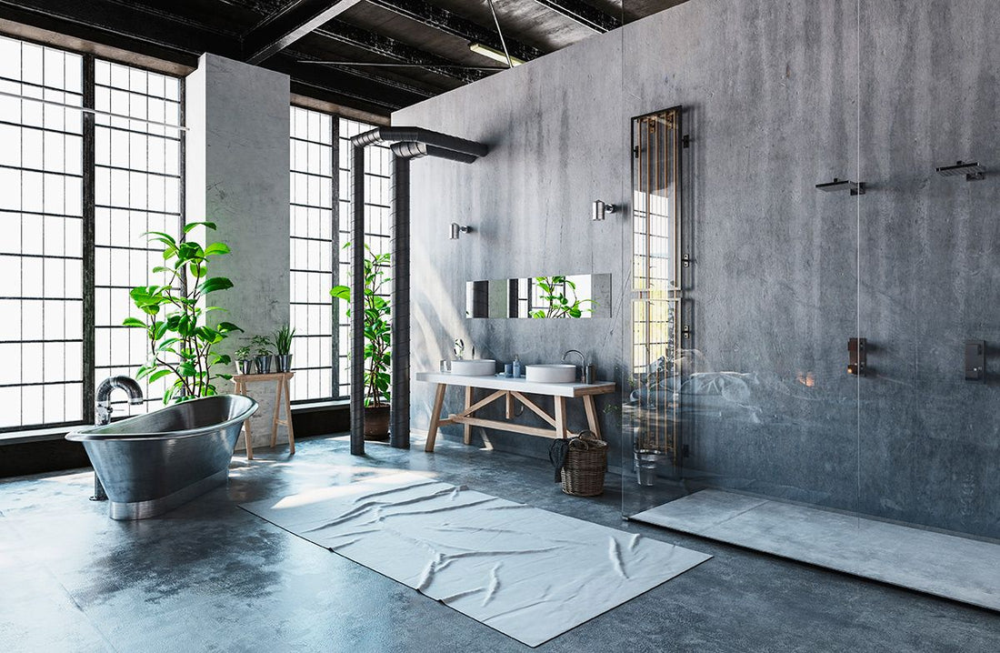 2 baños en casa, ¿misma línea de decoración?