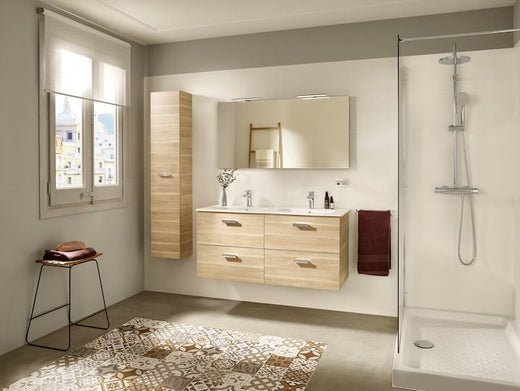 Compartir el baño, ¿misión imposible? No, gracias a los lavabos dobles