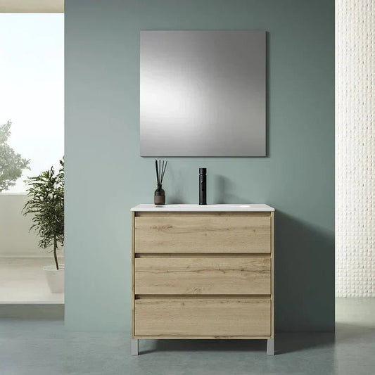 Muebles de baño: cómo elegir el color siguiendo la regla 60-30-10 - The Bath