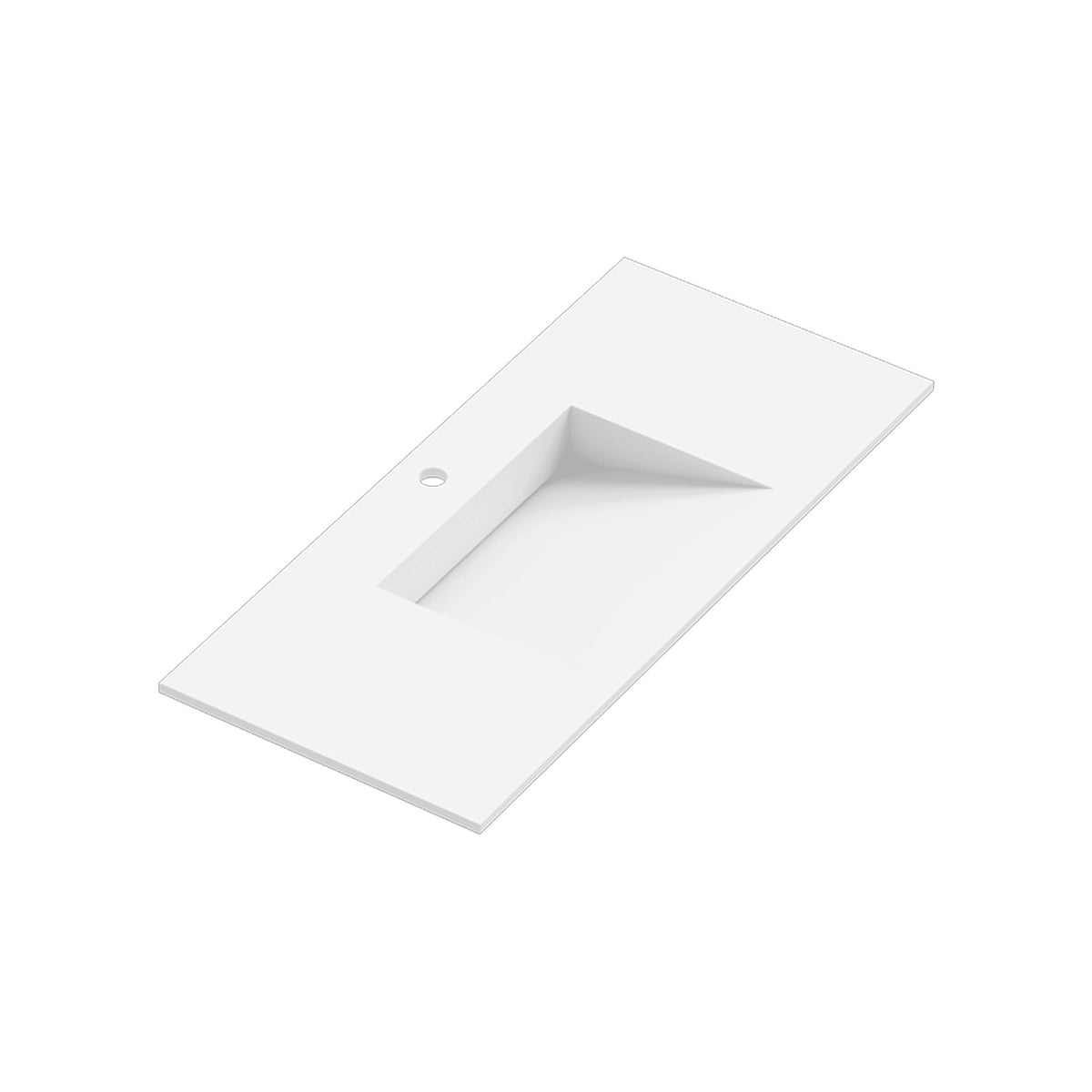 Lavabo solid surface Iris