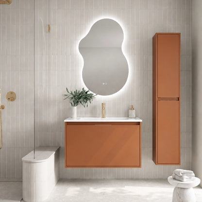 Mueble baño lavabo sobre encimera Atelier