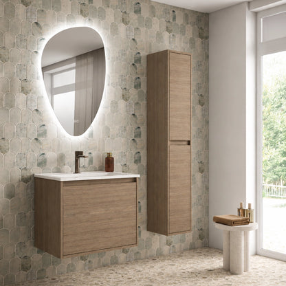 Mueble baño lavabo sobre encimera Atelier