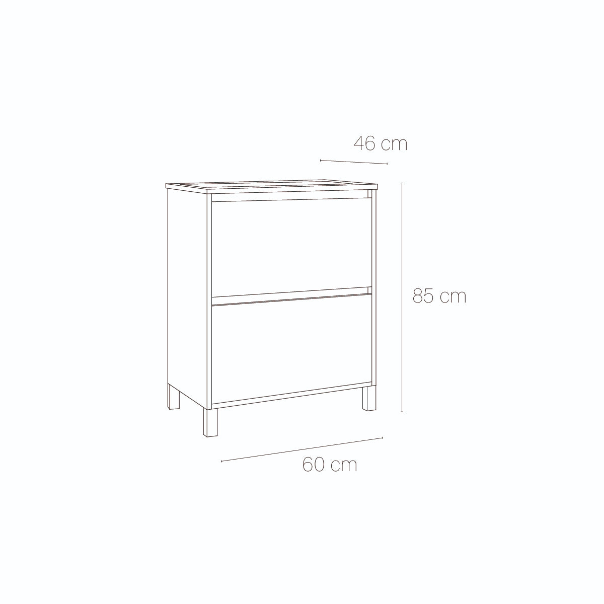 Conjunto mueble lavabo 1 seno Porto