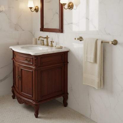 Toallero baño vintage 60cm Noa