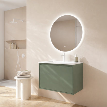 Mueble baño lavabo sobre encimera Atelier
