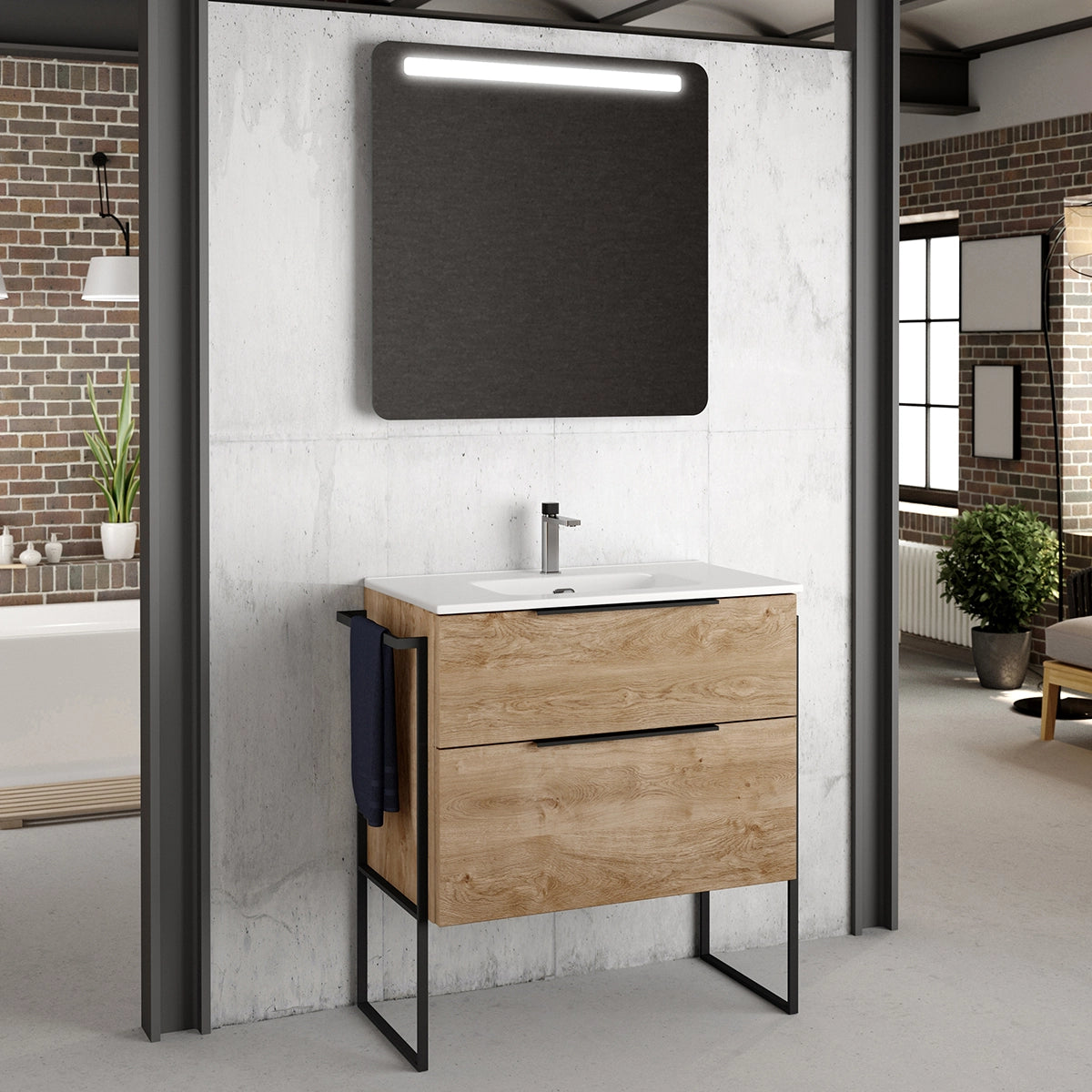 Mueble baño industrial Galsaky