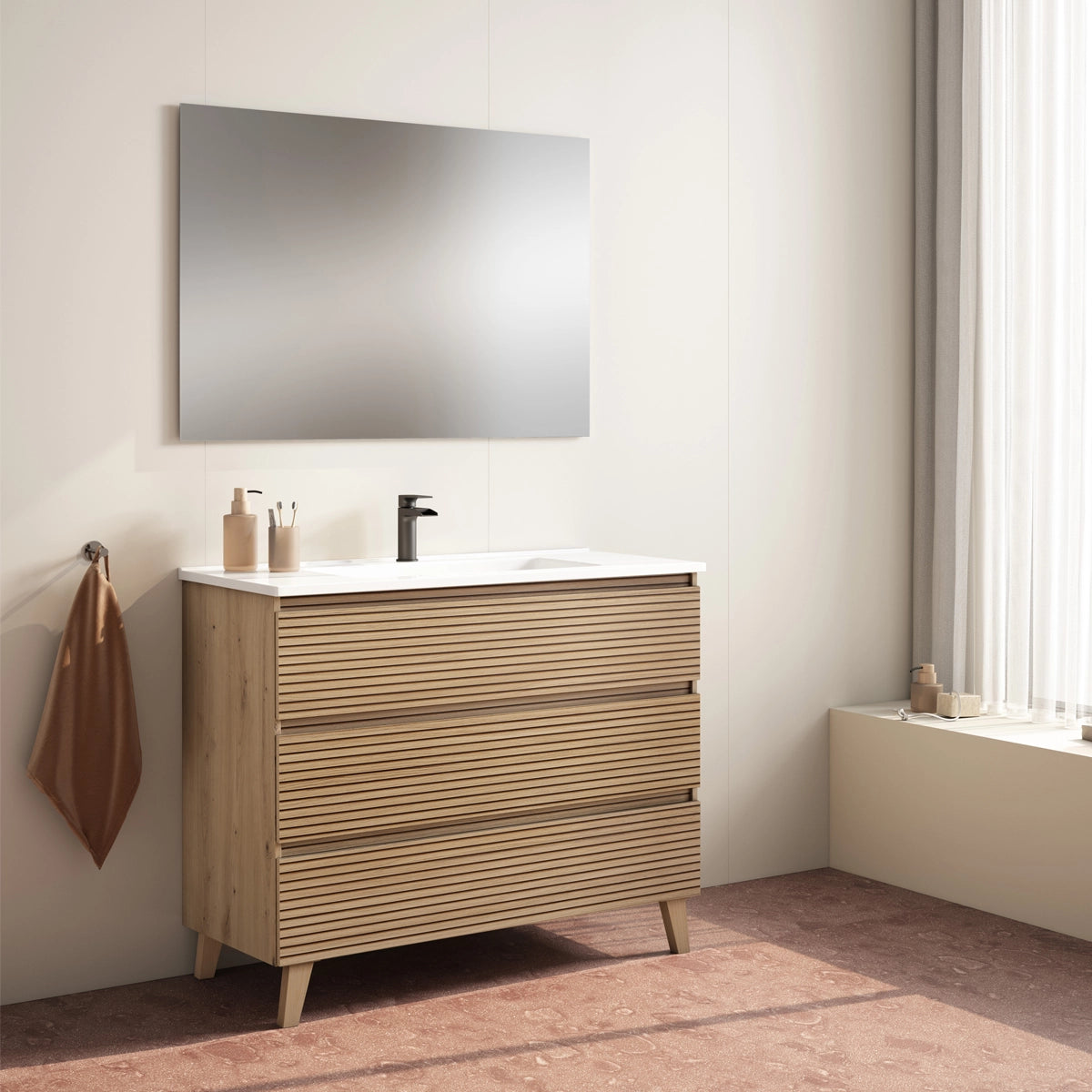 Mueble con lavamanos para baño Aruba