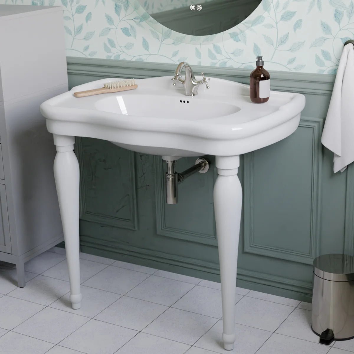Lavabo con patas Britania