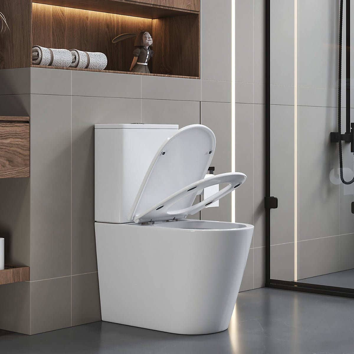 WC tanque bajo blanco Bento