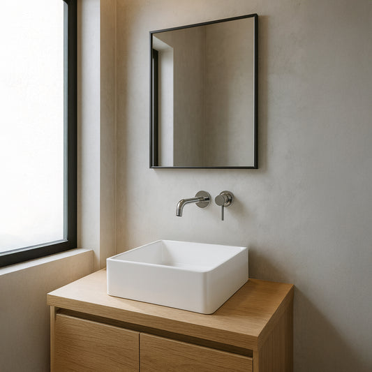 Lavabo baño sobre encimera Leo