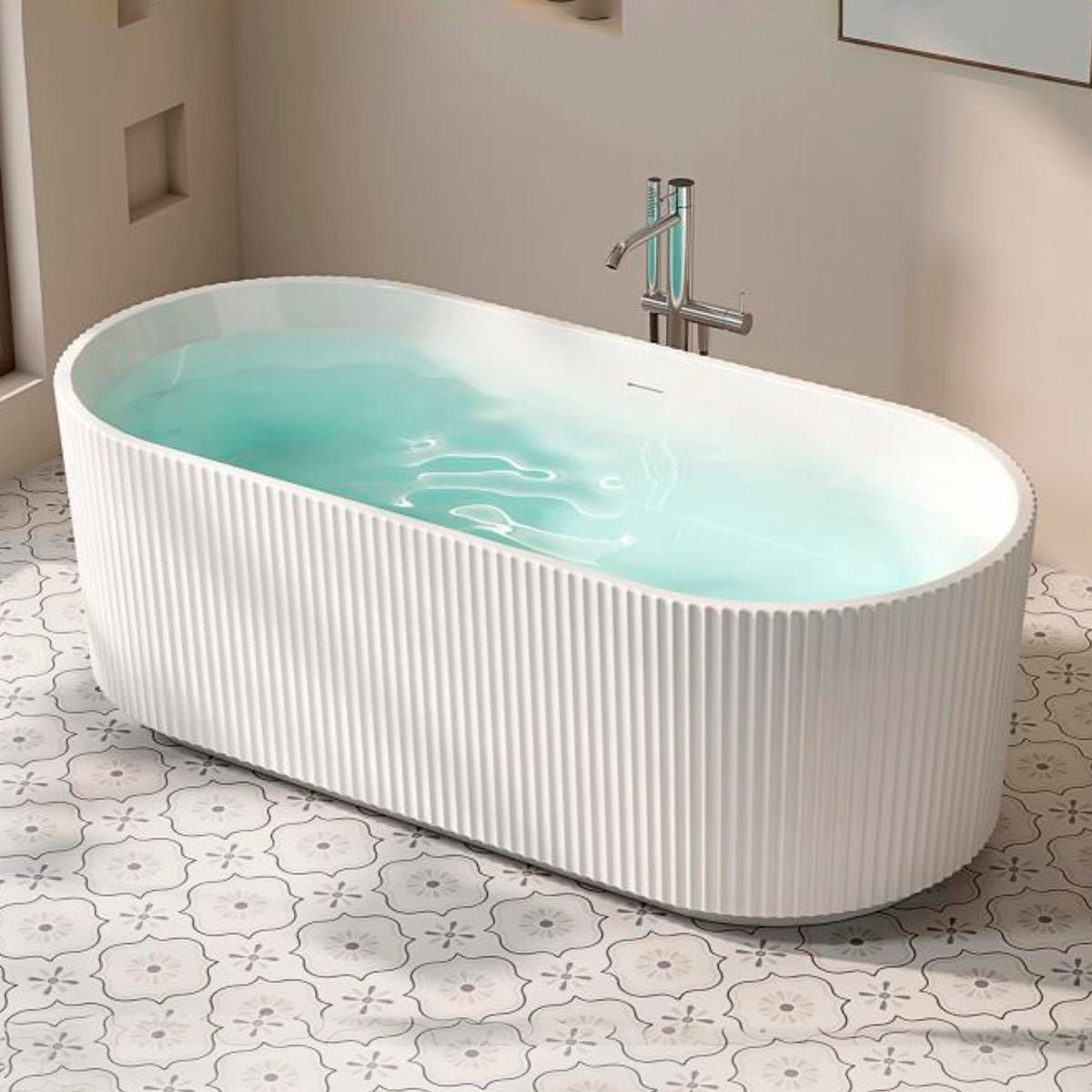 Bañera acrilica ovalada Arisa
