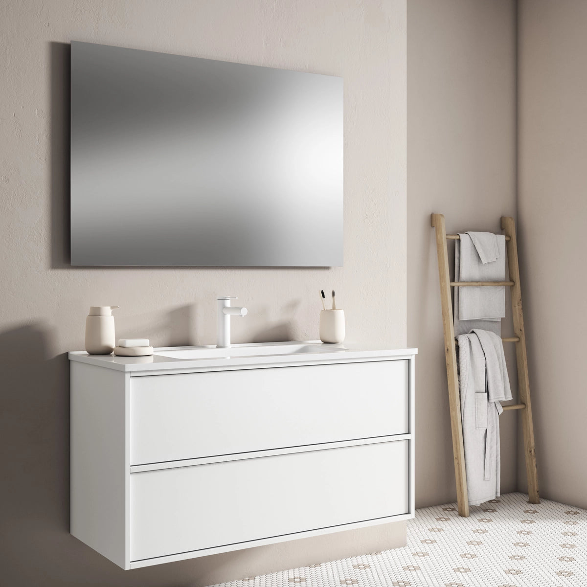 Mueble baño lavabo Frame top