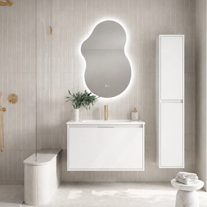 Mueble baño lavabo sobre encimera Atelier
