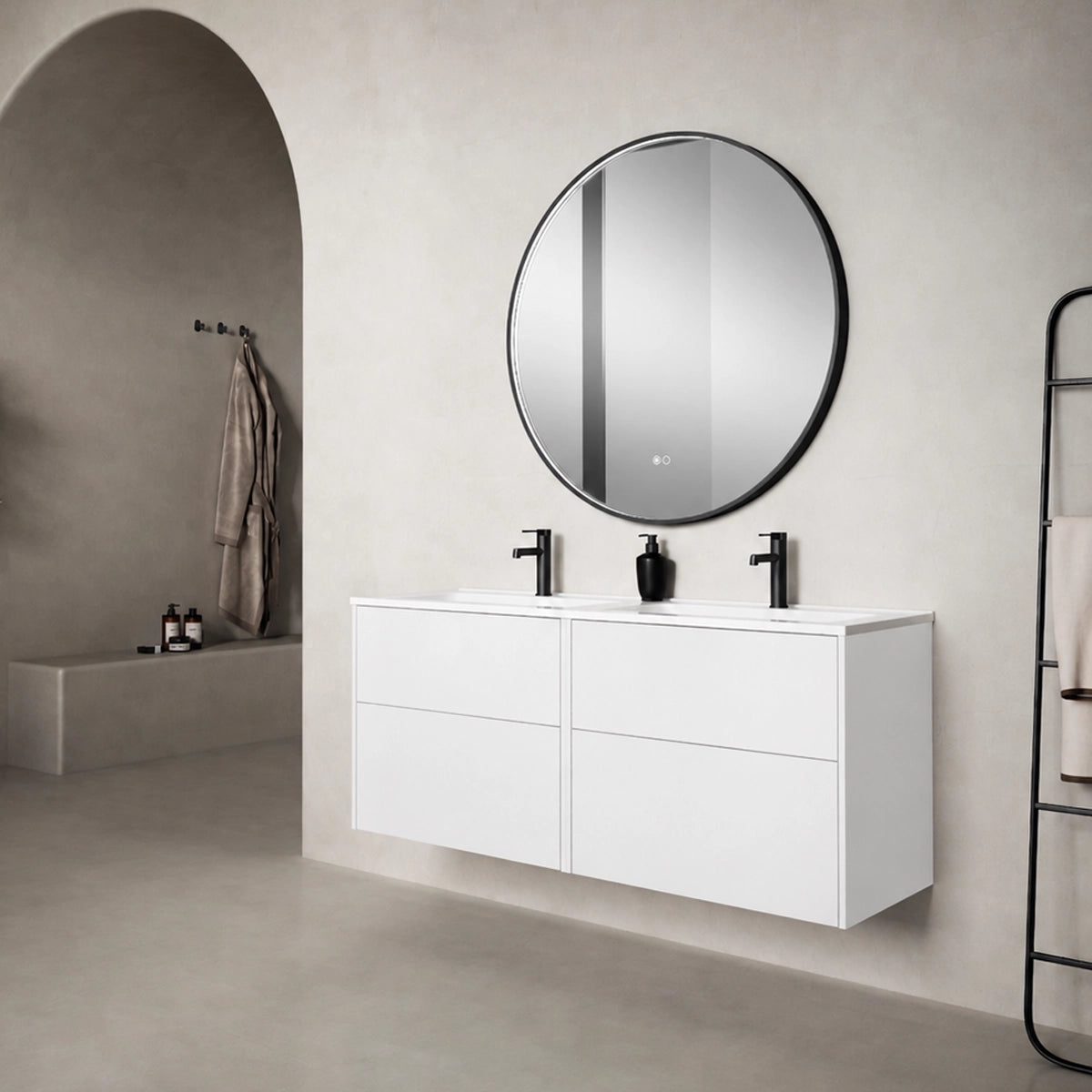 Mueble con lavamanos de baño Albor
