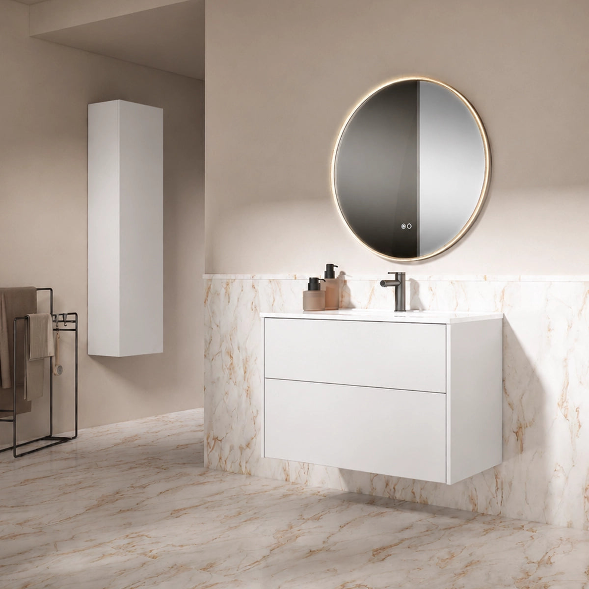 Mueble suspendido cuarto baño Albor