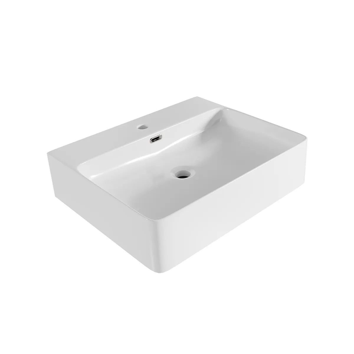 Lavamanos moderno blanco Boston - Thebath
