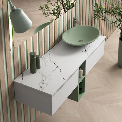 Encimera lavabo sobre mueble Mytho