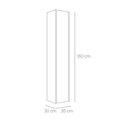 Mueble auxiliar columna baño Albor