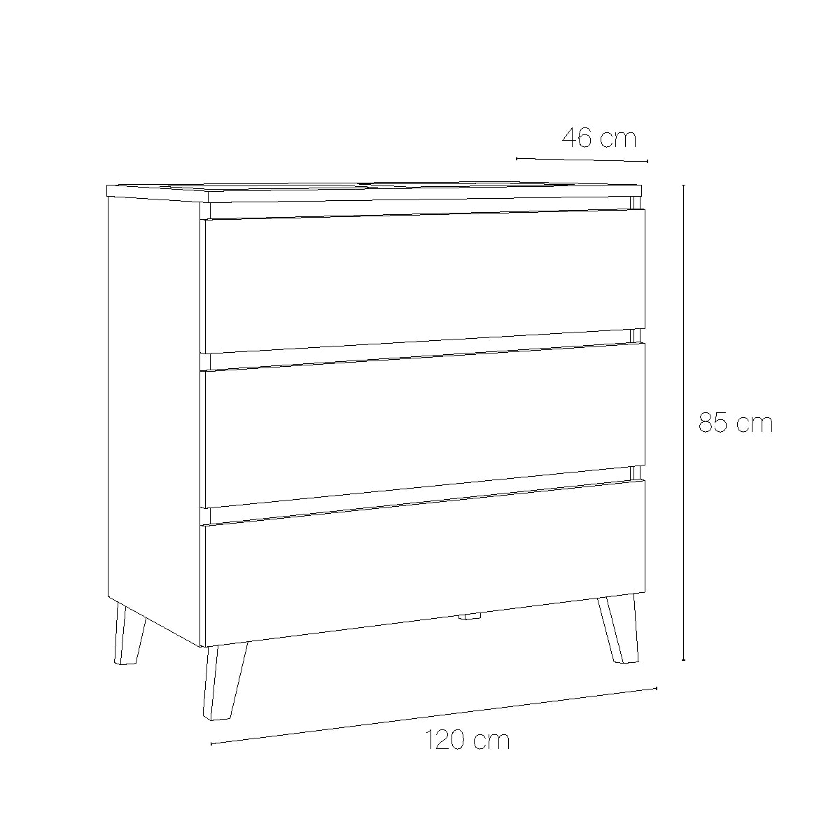 Mueble con lavamanos para baño Aruba