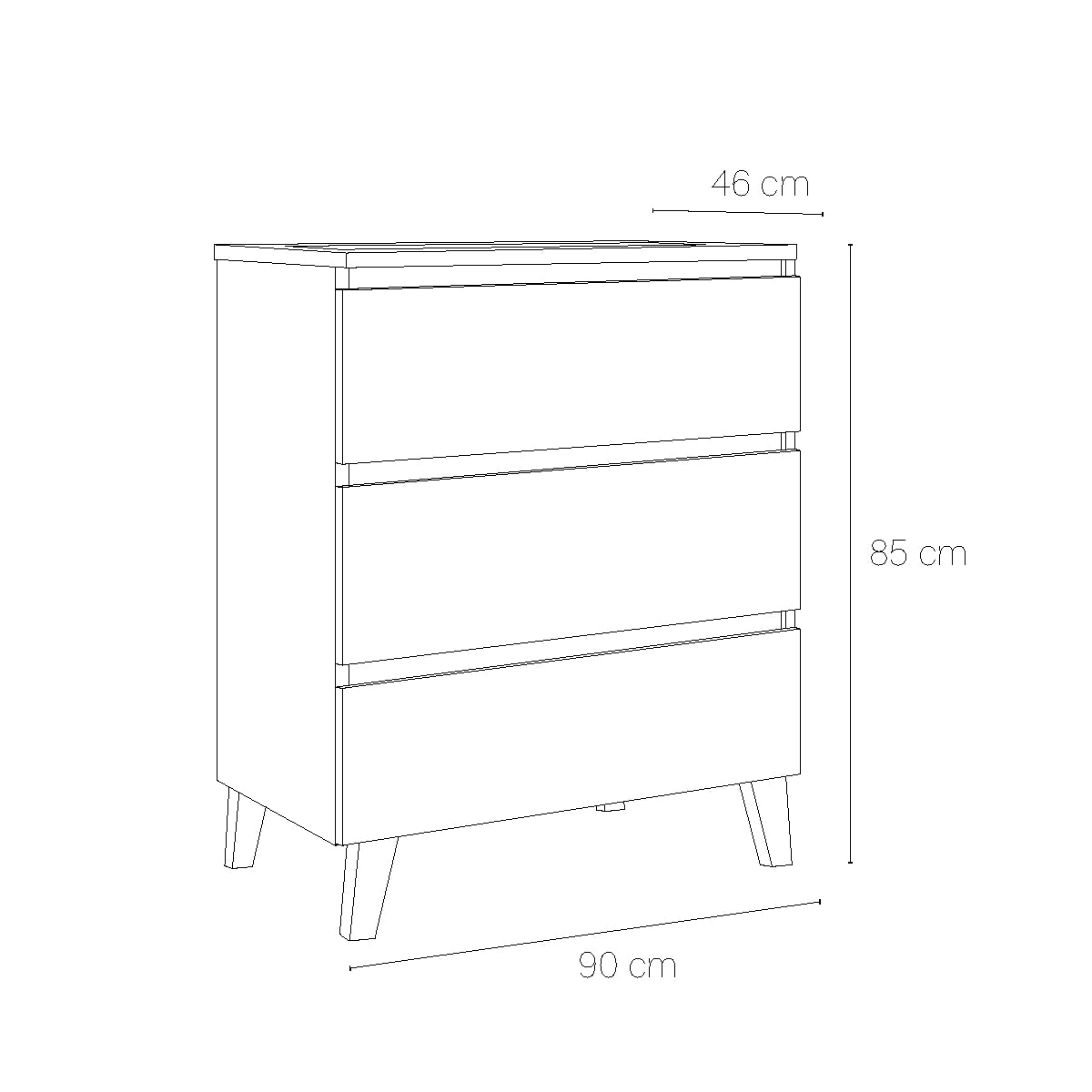 Mueble con lavamanos para baño Aruba