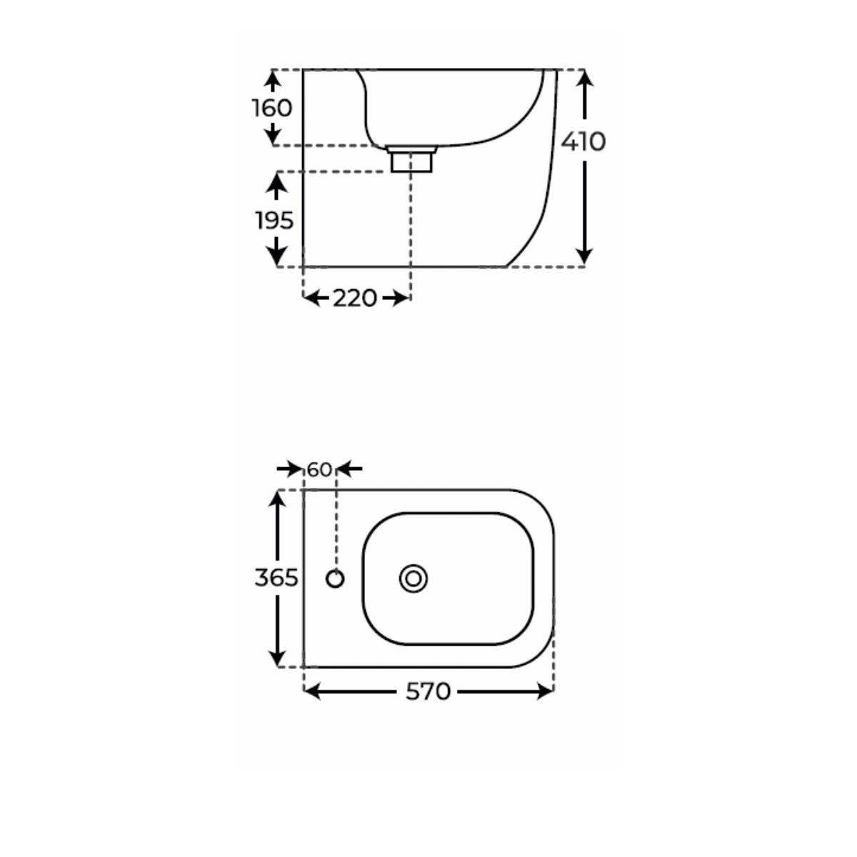 Bidet para WC Zen