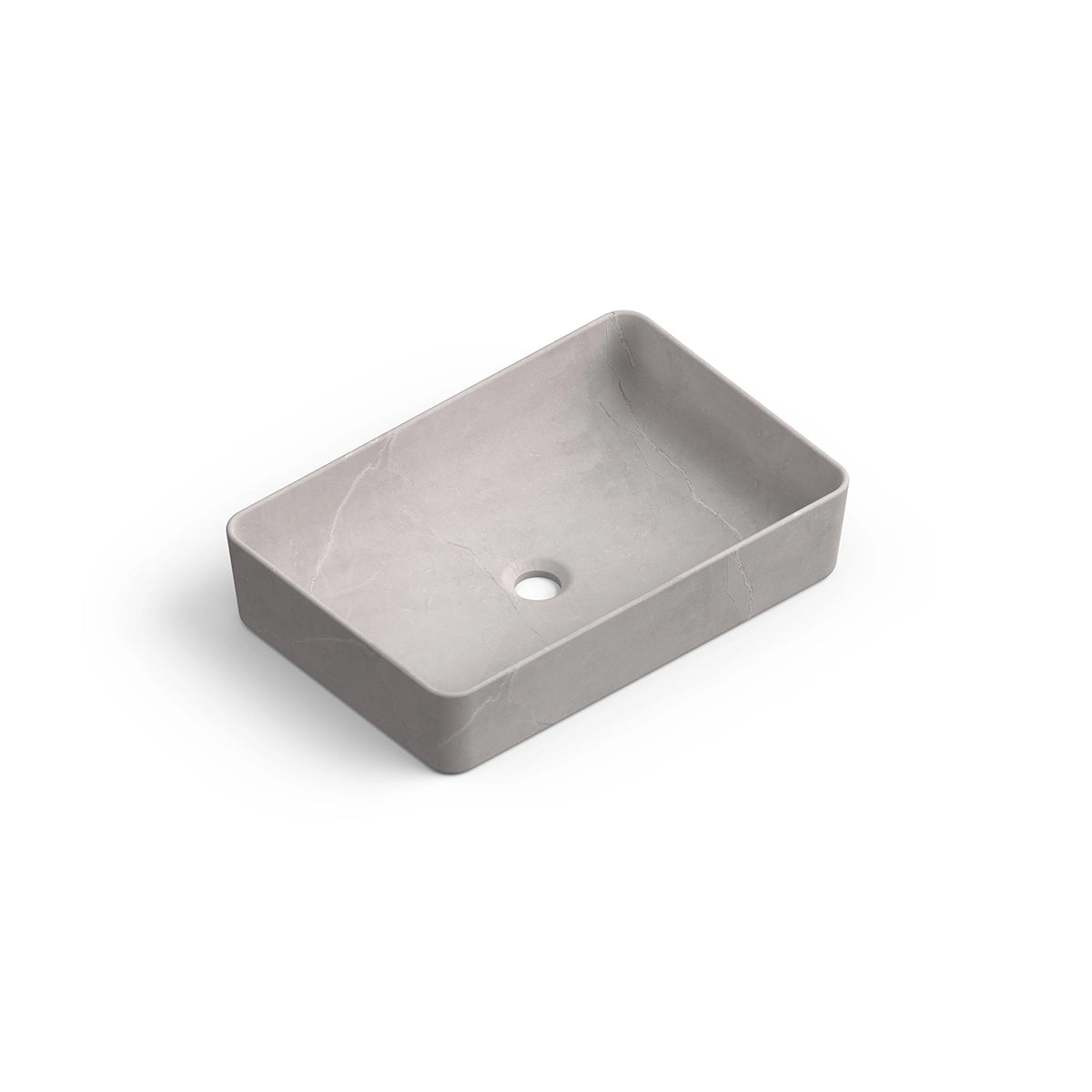 Lavabo rectangular de sobreponer Curazao