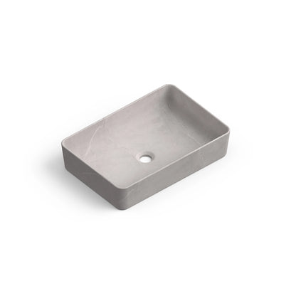 Lavabo rectangular de sobreponer Curazao