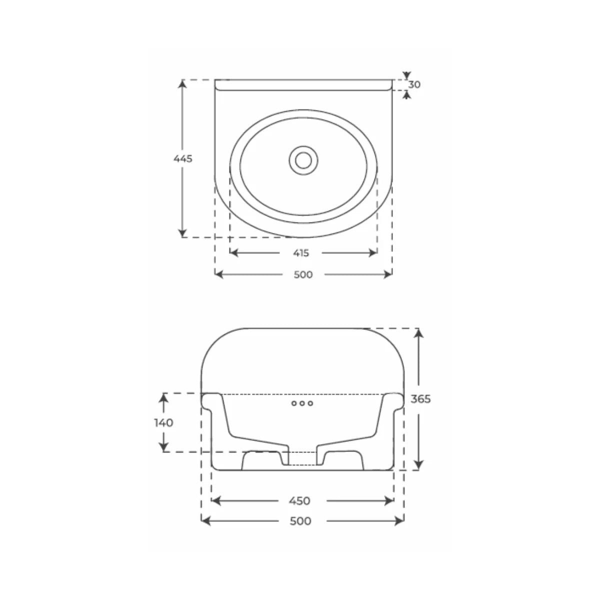 Lavabo retro Robin