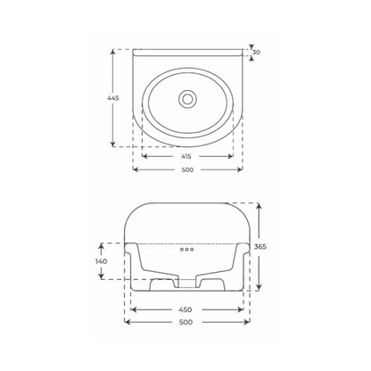 Lavabo retro Robin
