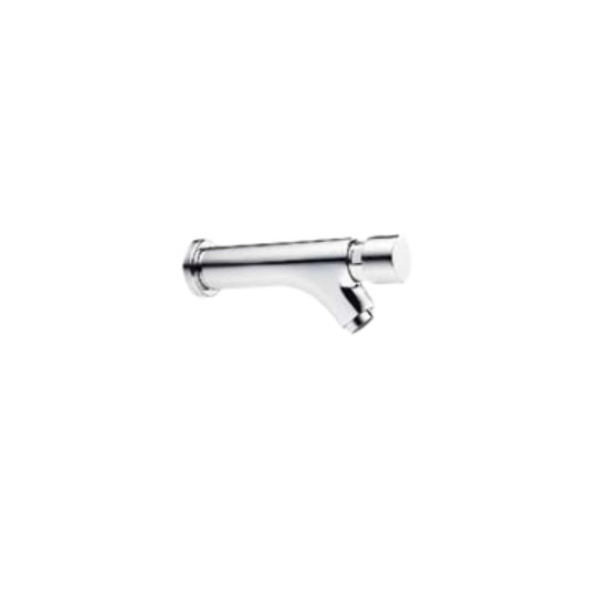 Grifo de lavabo temporizado de pared cromo