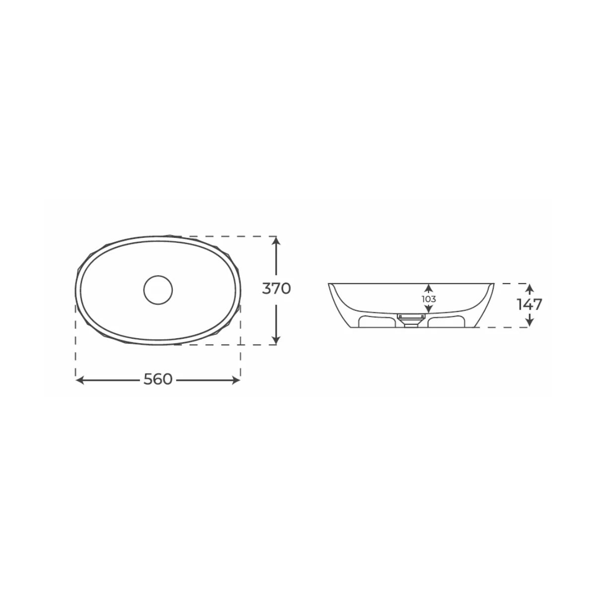 Lavabo moderno Saiko
