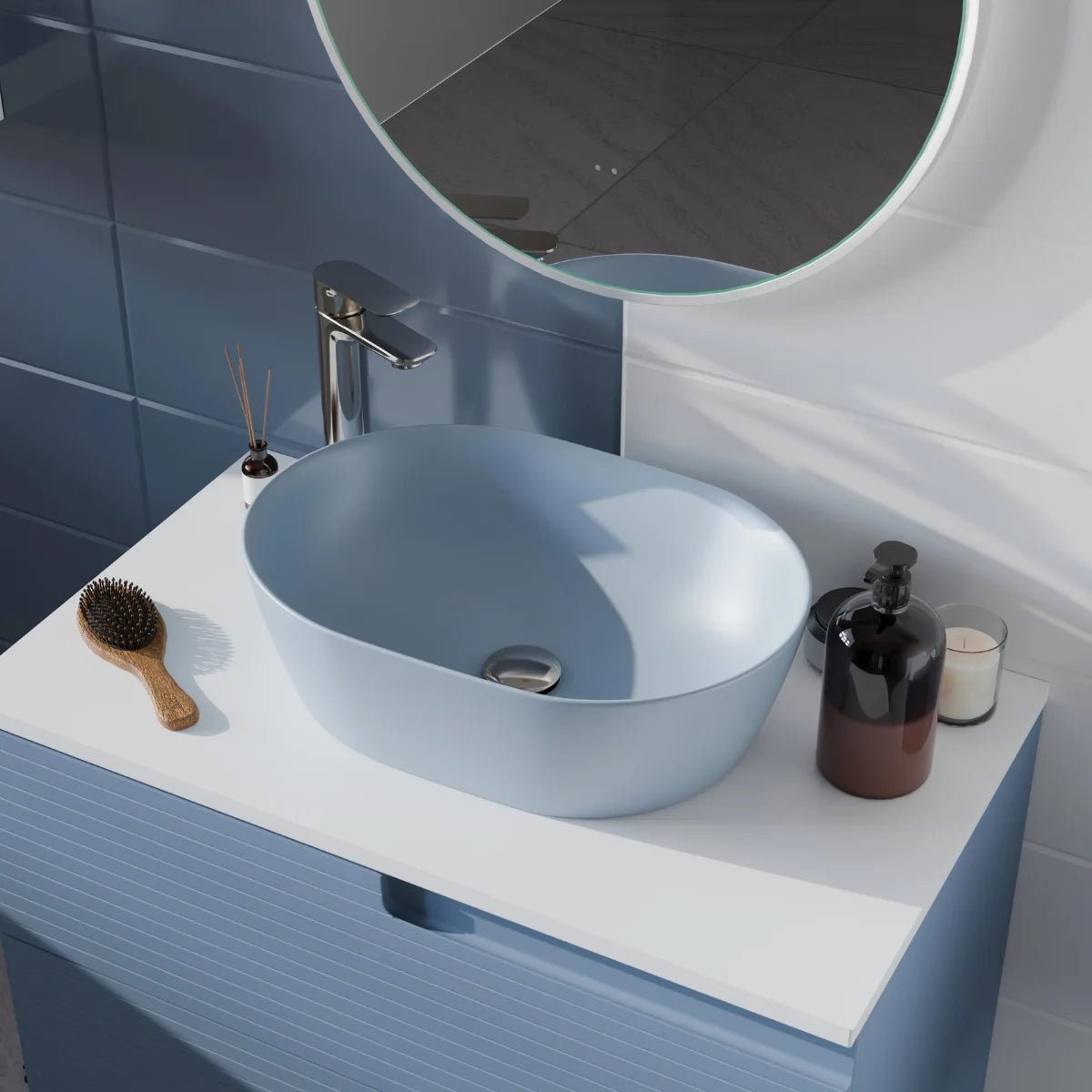 Lavabo ovalado Yaco
