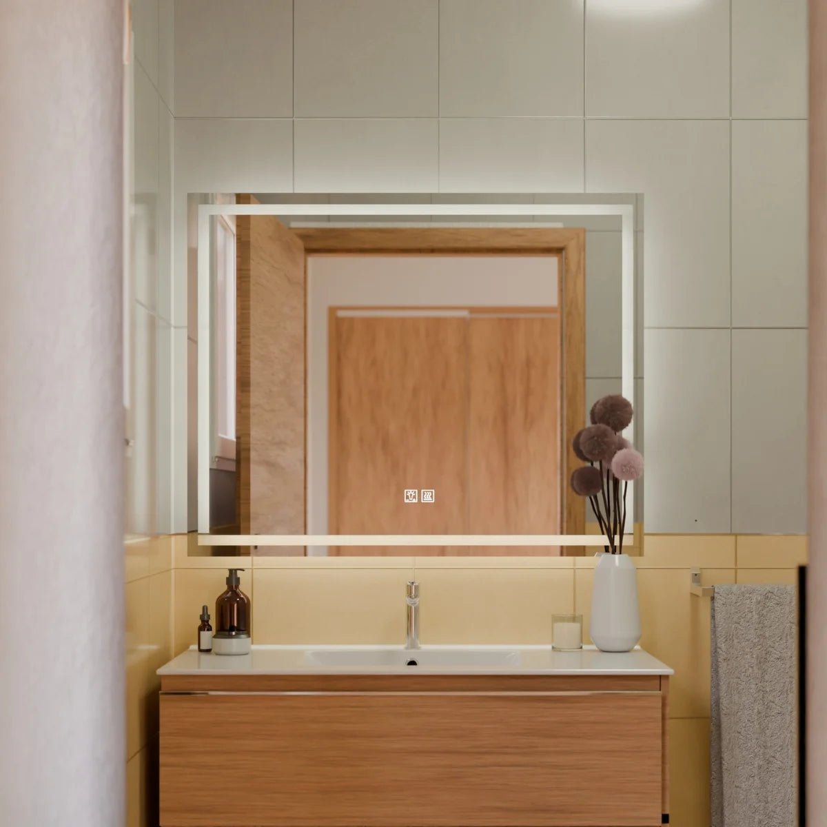 Espejo led baño Damiano - Thebath