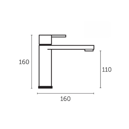 Grifo lavabo latón Coycama Combi