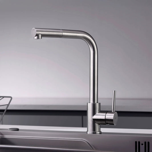 Grifo cocina acero inoxidable Malta