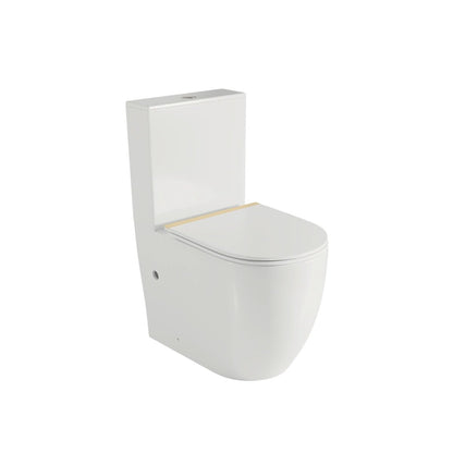 Inodoro blanco mate Elba