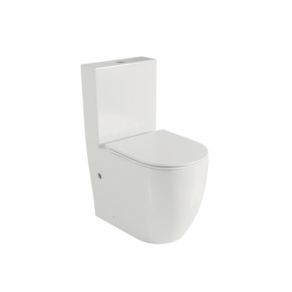 Inodoro blanco mate Elba
