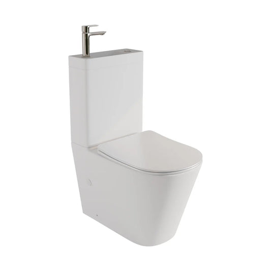 WC con grifo Módena Oval