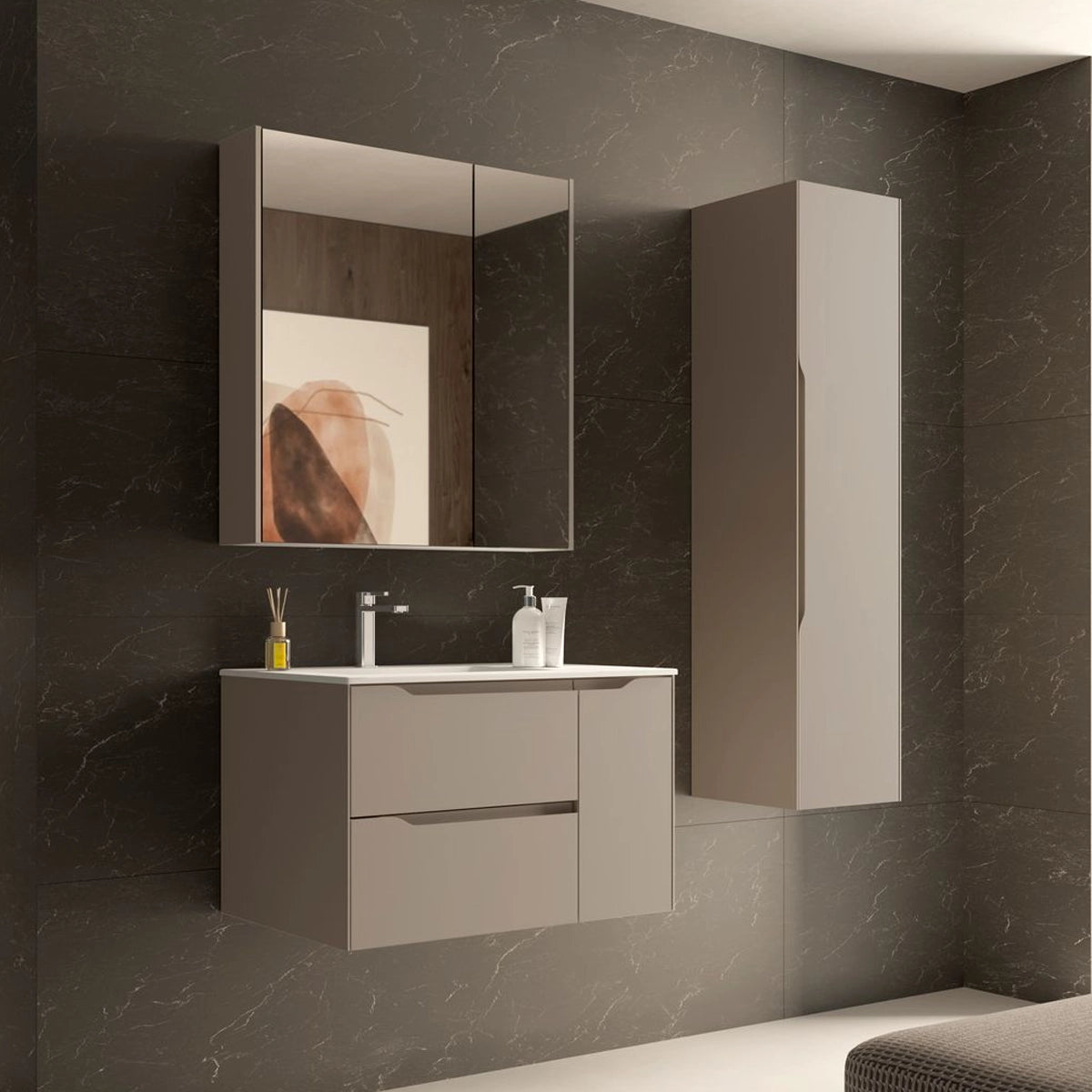 Armario auxiliar baño colgar Cenit