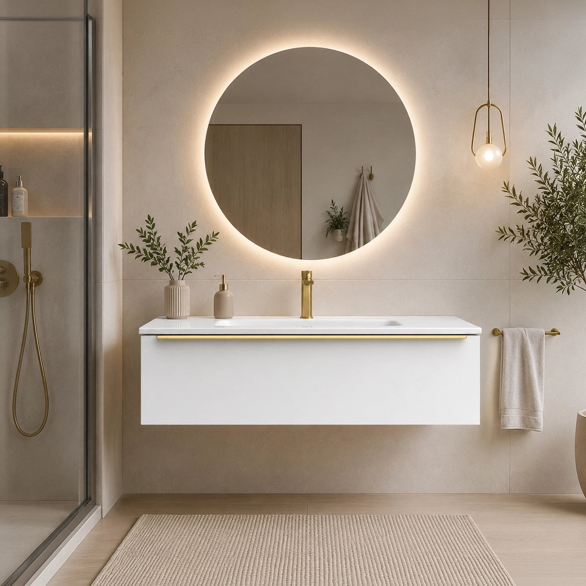 Mueble para lavabo de baño Landes