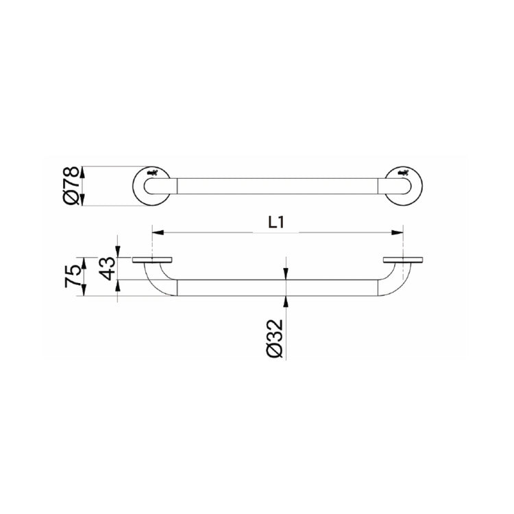 Barra antideslizante