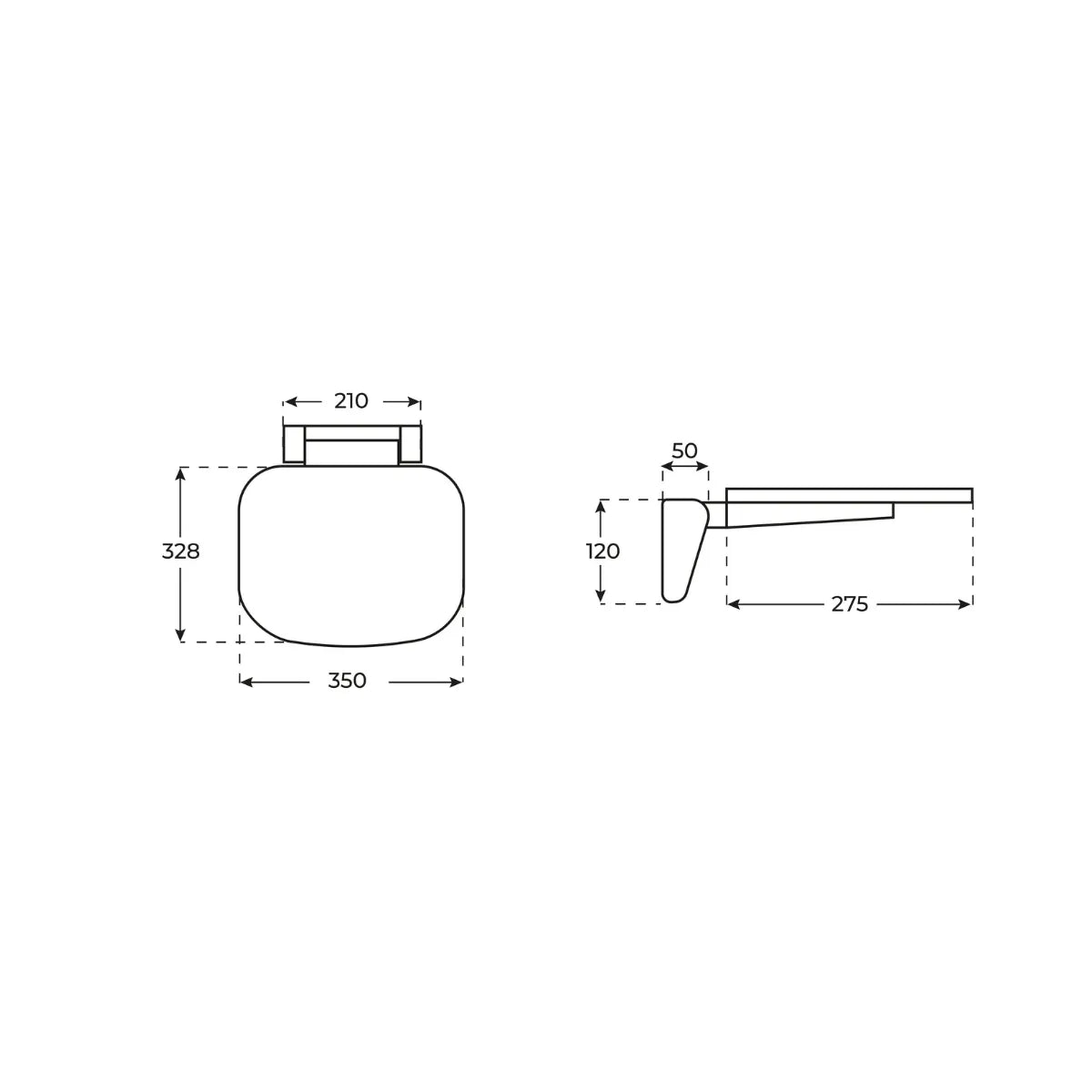 Silla para ducha plegable