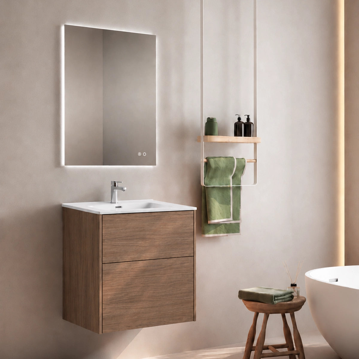 Mueble suspendido cuarto baño Albor