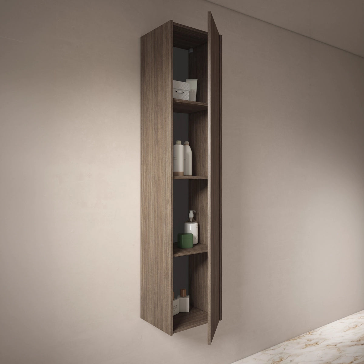 Mueble auxiliar columna baño Albor
