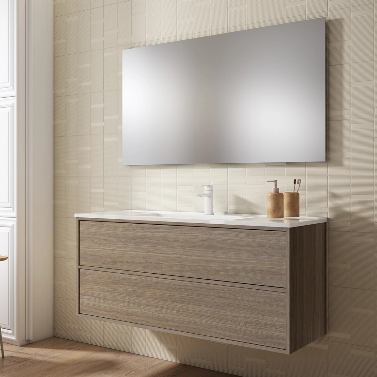 Mueble baño lavabo Frame top