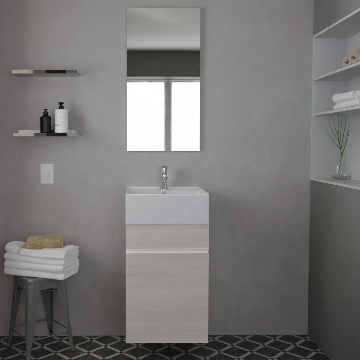 Mueble de baño con fondo reducido Aspra