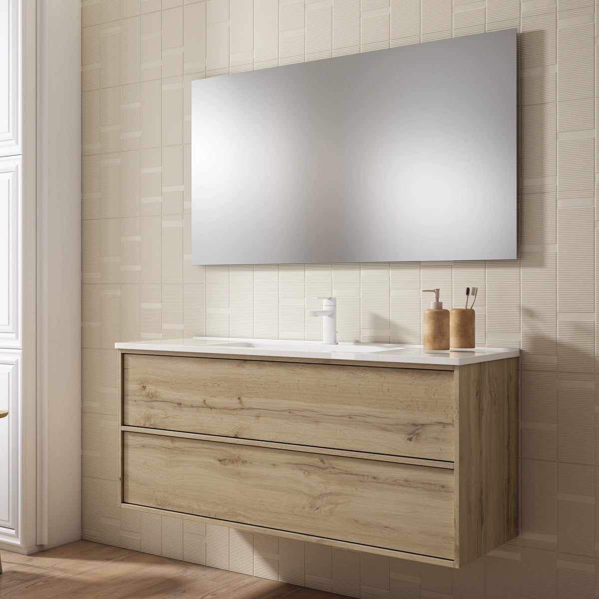 Mueble baño lavabo Frame top